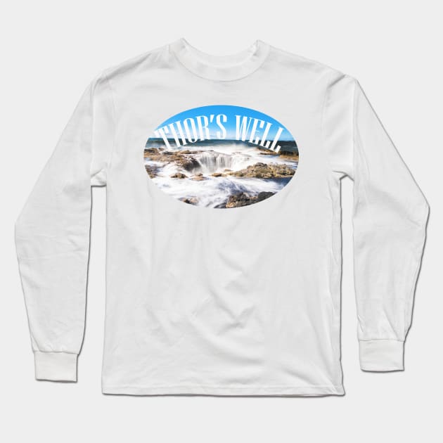 Thor's Well Long Sleeve T-Shirt by stermitkermit